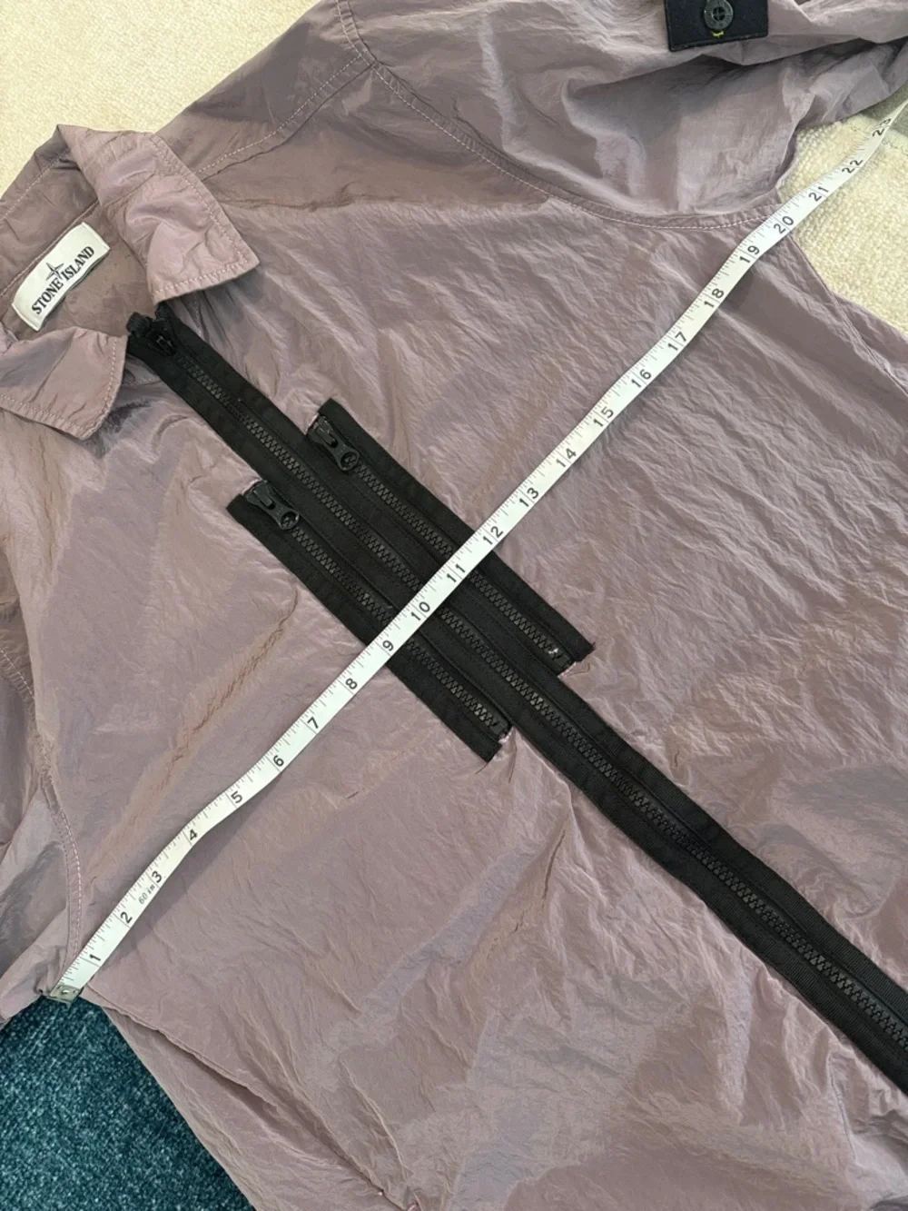 Stone Island Nylon Metal Overshirt Lilac